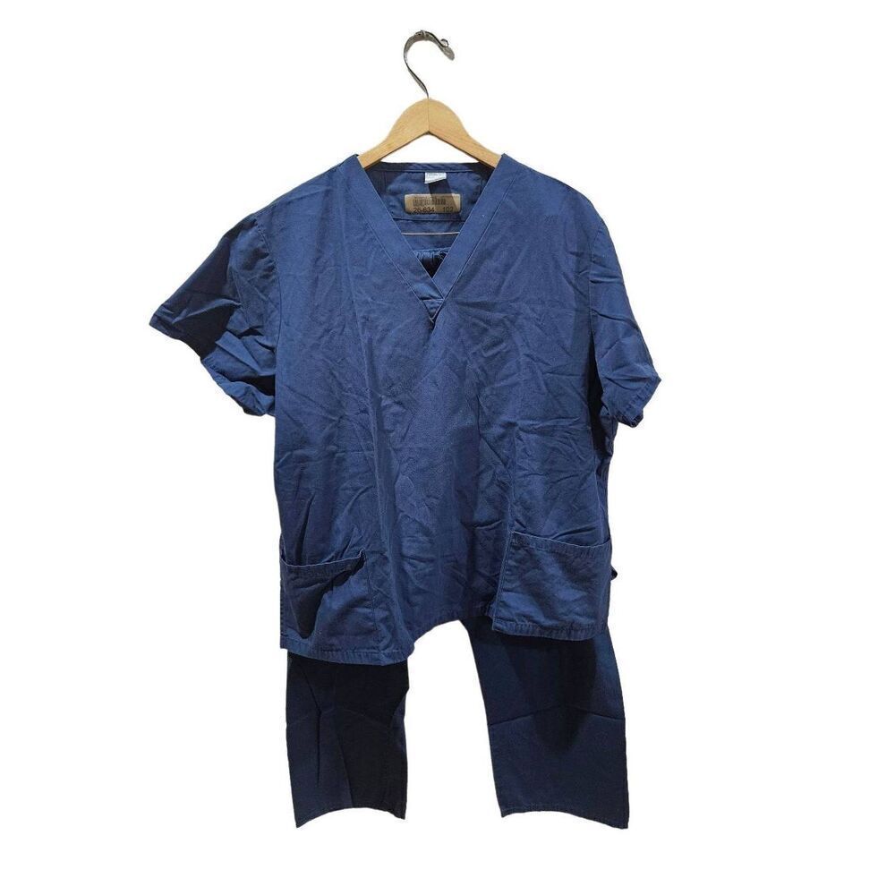 Fashion Seal L scrub Set 96 dark blue